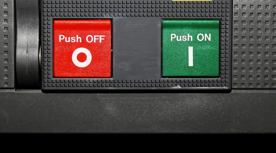 On Off Switch Symbols Line Circle Meaning